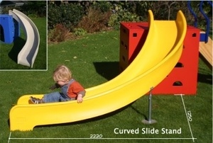 Curved Slide & Support Leg 900/1200
