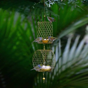 Products: Swivel Drop - Tree Earrings bird feeders by Sisterhouse