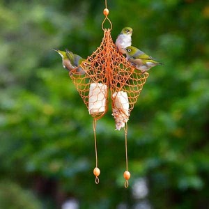 Double Drop - Tree Earrings bird feeders by Sisterhouse