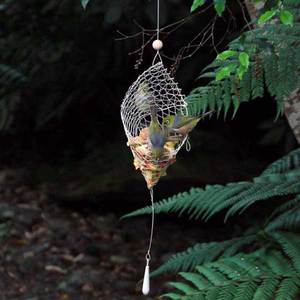 Products: Perch Pendant - Tree Earrings bird feeders by Sisterhouse