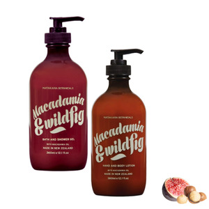 Candles Body Care: Macadamia & Fig Hand & Body Lotion or Body Wash