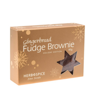 Christmas Add Ons: Gingerbread Fudge Brownie