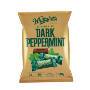 Whittakers Dark Peppermint Minis