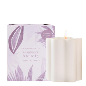 Candles Body Care: Raspberry & White Lily Candle