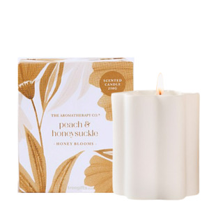 Honey Blooms Peach & Honeysuckle Candle