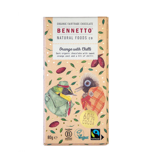 Bennetto Orange with Chilli Dark Chocolate