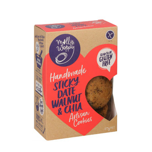 Cookies Spreads: Sticky Date Walnut & Chia Cookies (GF)