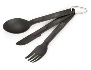 Cooking Equipment: GSI Halulite 3 piece cutlery set
