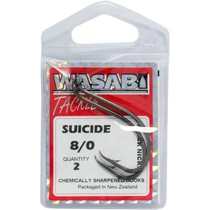Fishing: Wasabi Suicide Hooks 8/0