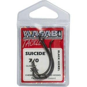 Fishing: Wasabi Suicide Hooks 7/0