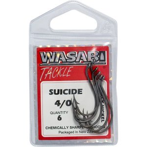 Wasabi Suicide Hooks 4/0
