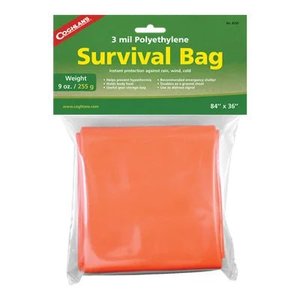 Coghlans Survival Bag - 3ml polyethylene