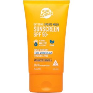 Health: Sun Zapper Extreme Sport Mesh Sunscreen Lotion SPF50+