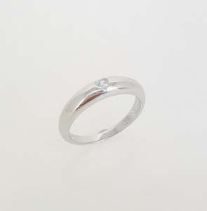 925 Sterling Silver Gold-Plated/Silver (Your Choice) Jewelled Ring - SS717/A