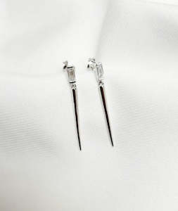 925 Sterling Silver Gold-Plated/Silver (Your Choice) Jewelled Stud Earrings with&hellip;