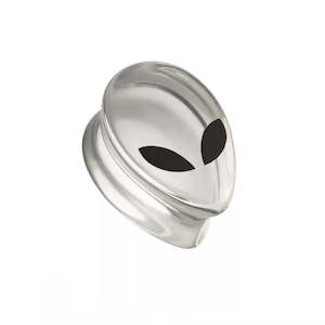 Plugs Tunnels: Glass Alien Ear Plug - E291