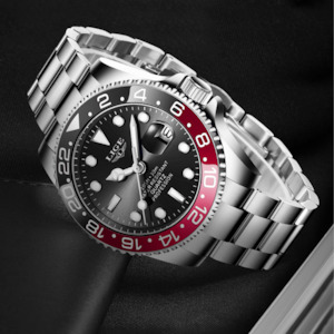 Watch: LIGE Stainless Steel Business Watch