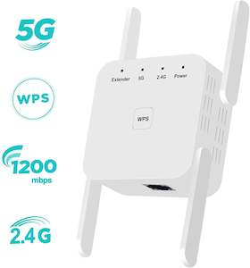 Home Security: Wifi Extender | Wireless Range Extender 1200Mbps