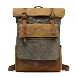 Corporate: Sheldon Waxed Canvas Backpack