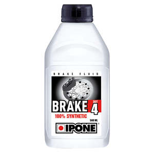 Aprilia 1100 Tuono V4 2024: 500ml DOT 4 Brake Fluid (270deg dry boil point) 100% Synthetic IPONE (800312)