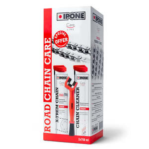 Aprilia 1100 Rsv4 Factory 2020: Road Chain Care Kit - 750ml Cleaner/ 750ml Lube/ Brush IPONE. DG ^ (800736)