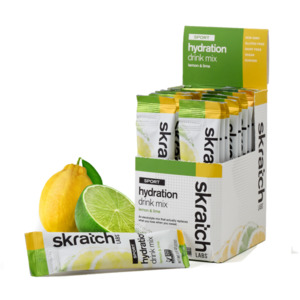 Cycling Nutrition: Skratch Labs Sport Hydration Drink Mix - Single Serving 20 Pack (Various Flavours)