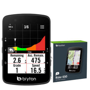 Bryton Rider 650 GPS Bike Computer – Touchscreen Precision for NZ Cyclists