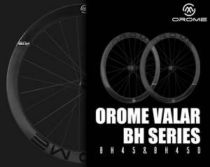 Orome Valar Carbon Wheelsets - BH Series Disc & Rim 45mm