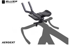 Elves Bikes Wheels Bars: Elves Orome AeroEXT Armrest Clip On Bar