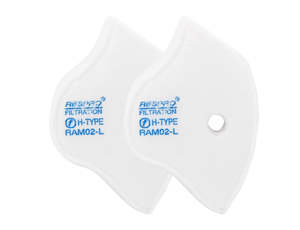 Masks: RESPRO SPORTSTA HEPA TWIN FILTER PACK