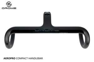 Handle Bars Road Gravel Mtb: Elves OROME Aeropro Compact Integrated Handlebar