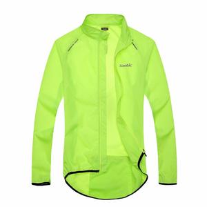 Non Sale Items: Santic Men's Fluro Cycling Wind Jacket