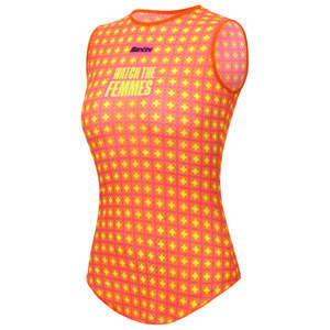 Non Sale Items: Santini Women's Tour de France Femmes 2026 Grand Départ Suisse Baselayer Tank