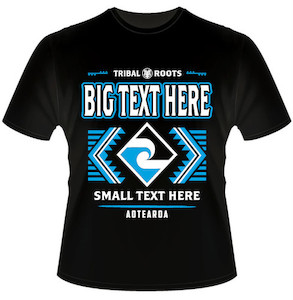 Custom Tee 2025 Xs - 13xl Tribal Roots Aotearoa