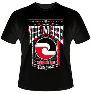 Products: Custom Tino Tee Xs - 13xl Tribal Roots Aotearoa