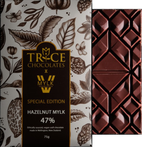 Products: Hazelnut Mylk Trice Chocolates