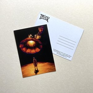 2 postcards - Trick of the Light