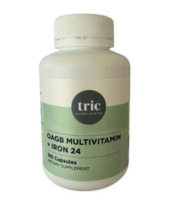 Tric OAGB Multi Vitamin + Iron 24mg- 90 days (180 capsules)