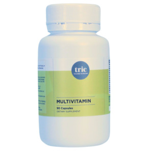TRIC Multi Vitamin- 90 days (no iron) (500mcg B-12)