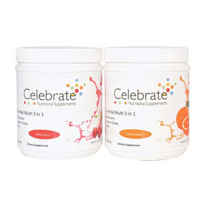 Multi Vitamins: Essential Multi 3 in 1 - Multivitamin & Calcium Drink Mix