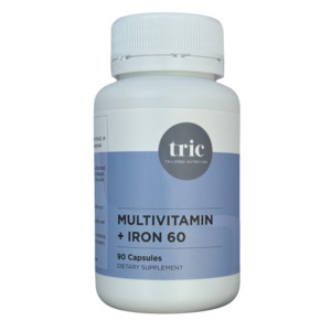 TRIC Multi Vitamin + Iron 60mg- 90 days