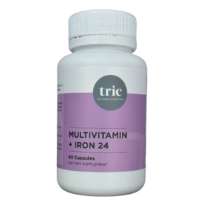 Multi Vitamins: TRIC Multi Vitamin+ Iron 24mg - 90 days