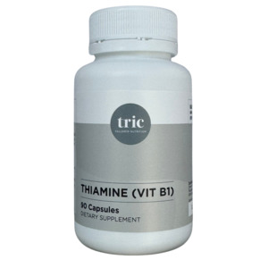 Tric Thiamine Capules 100mg- 90 count (Vitamin B1)