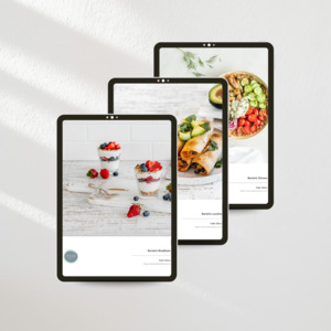 Bariatric Bundle (Breakfast, Lunch, Dinner) Recipe E-book