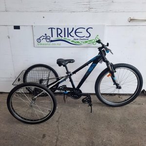 Products: Avanti Black Thunder ‘Custom’ Trike – Fixed wheel (single gear) – “PRE-LOVED”