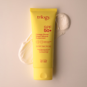 Sensitive Skin: SPF 50+ Omega-Boost Sheer Mineral Sunscreen, 75mL