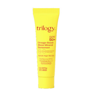 SPF 50+ Omega-Boost Sheer Mineral Sunscreen, 5mL