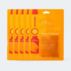 Fresh-Blend Vitamin C+ Glow Mask - 5 Pack
