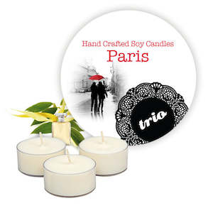 Tealight: Paris Tealights 3 Pack