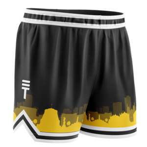Wellington City Basketball Shorts - Black